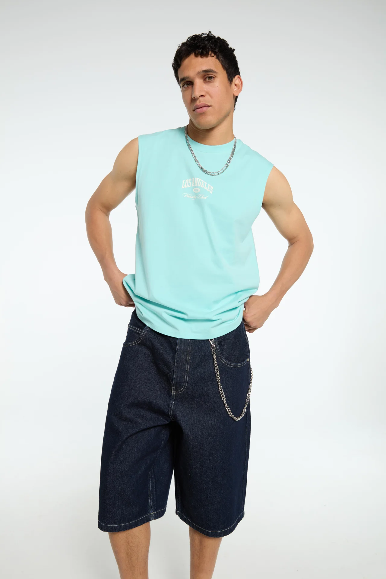 Tank top z okrągłym dekoltem